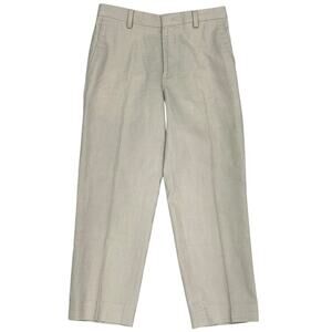 LAUREN by RALPH LAUREN Boys Linen Light Tan Slacks Size 12R/26